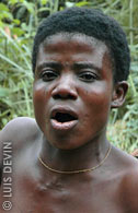 Bedzan pygmy singer