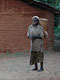Old woman with basket (Baka Pygmies, Cameroon)