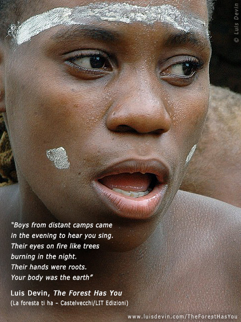 Ritual song, from Luis Devin's anthropological research in Central Africa (Baka Pygmies, Cameroon)