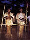 Single-skin drums (Baka Pygmies, Cameroon)